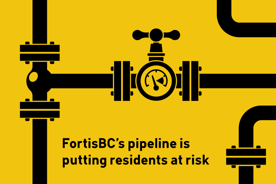 FortisBC's pipeline is putting residents at risk
