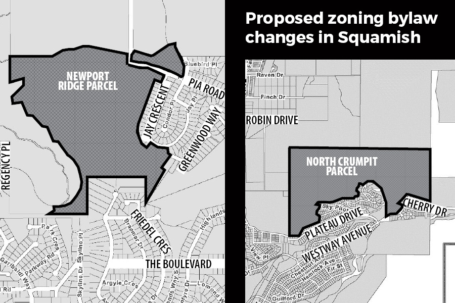 Examples of properties being rezoned